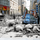 Imagen para el artículo titulado Estos geniales montajes fotográficos te harán viajar en el tiempo